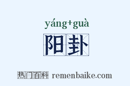 阳卦是什么意思的图片